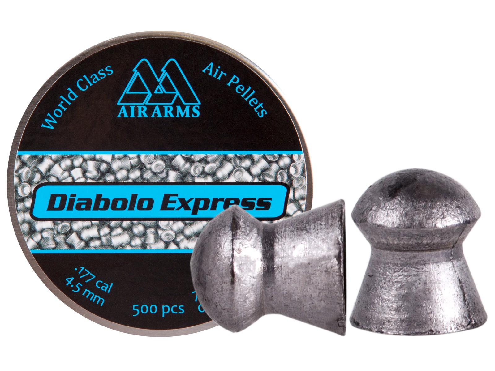 Diabolos Air Arms Express .177 Cal, 7.87 Grains, Domed, 500ct