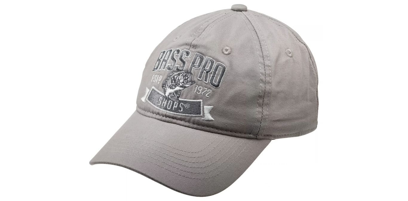Gorra BassProShop 1972 Gris