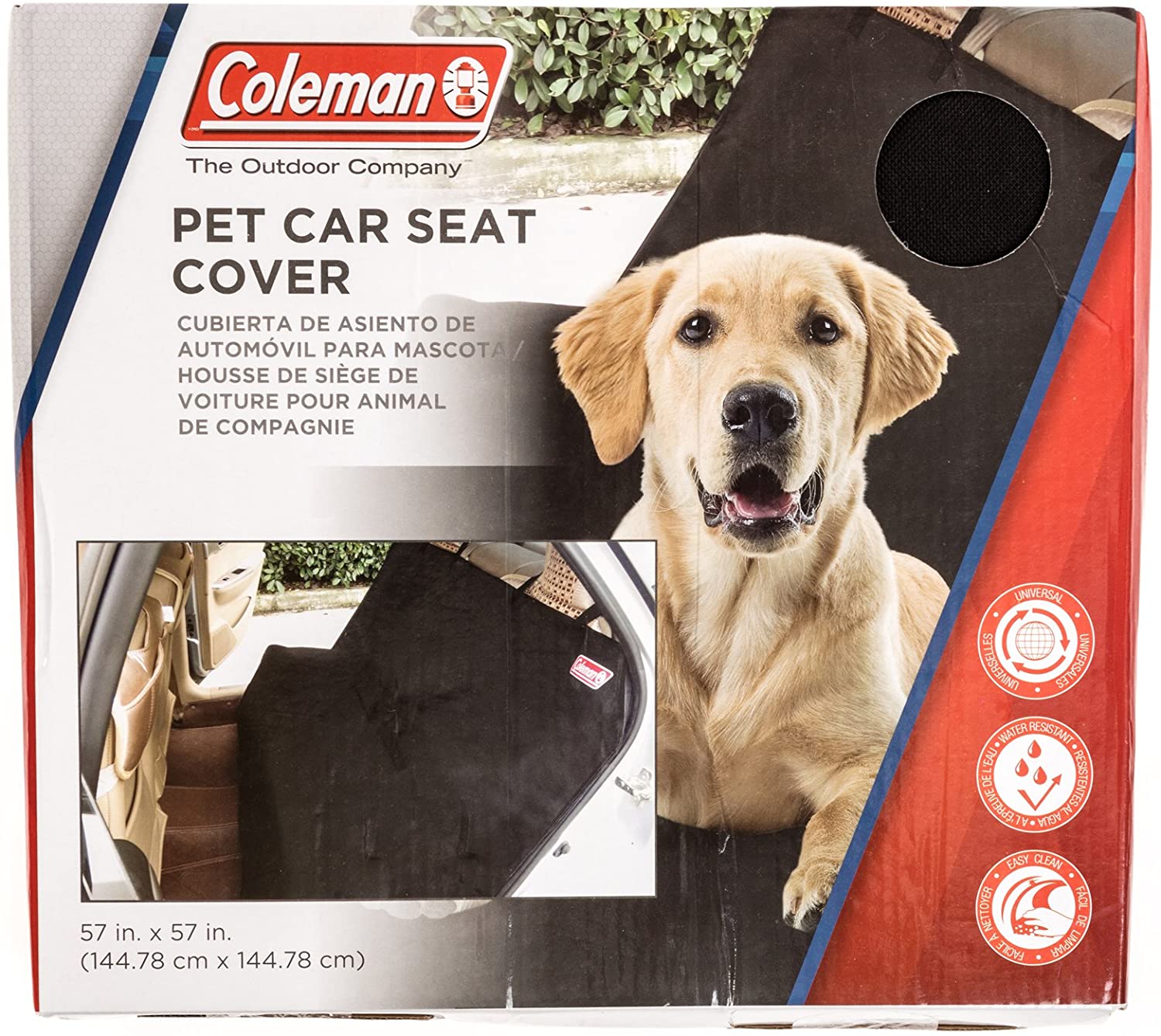 Forro Coleman mascotas para vehículo